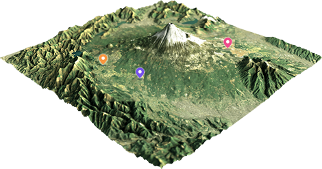 富士山衛(wèi)星地圖