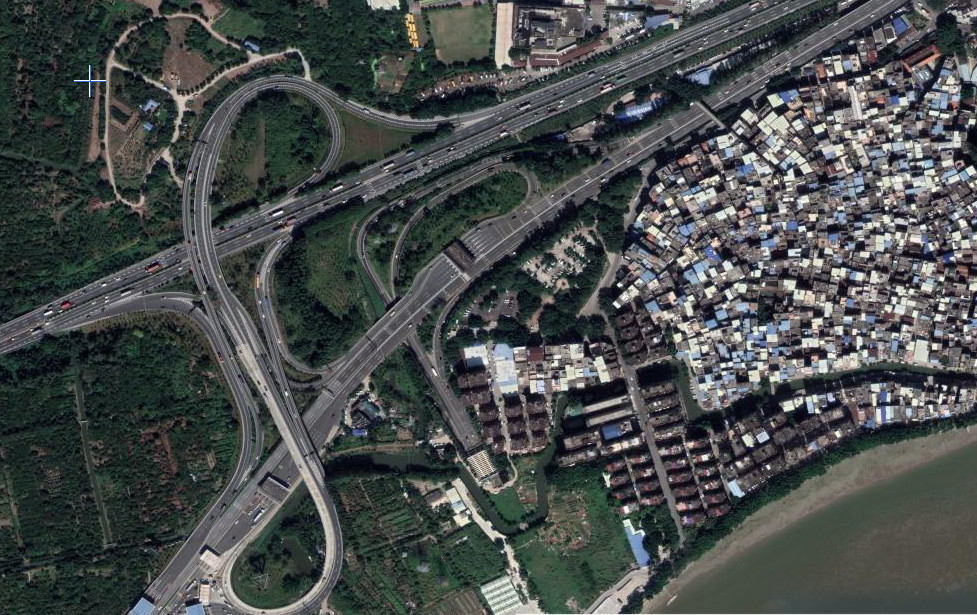 1米分辨率衛(wèi)星影像民房和道路.jpg
